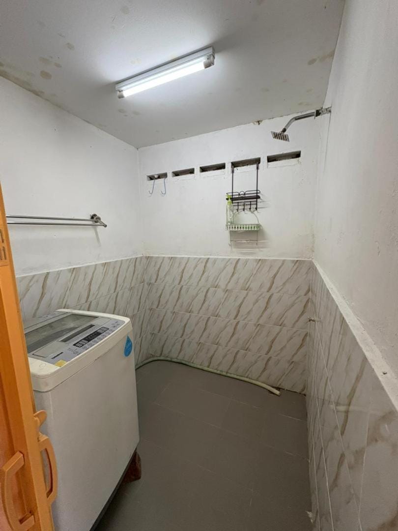 Bathroom, washing machine