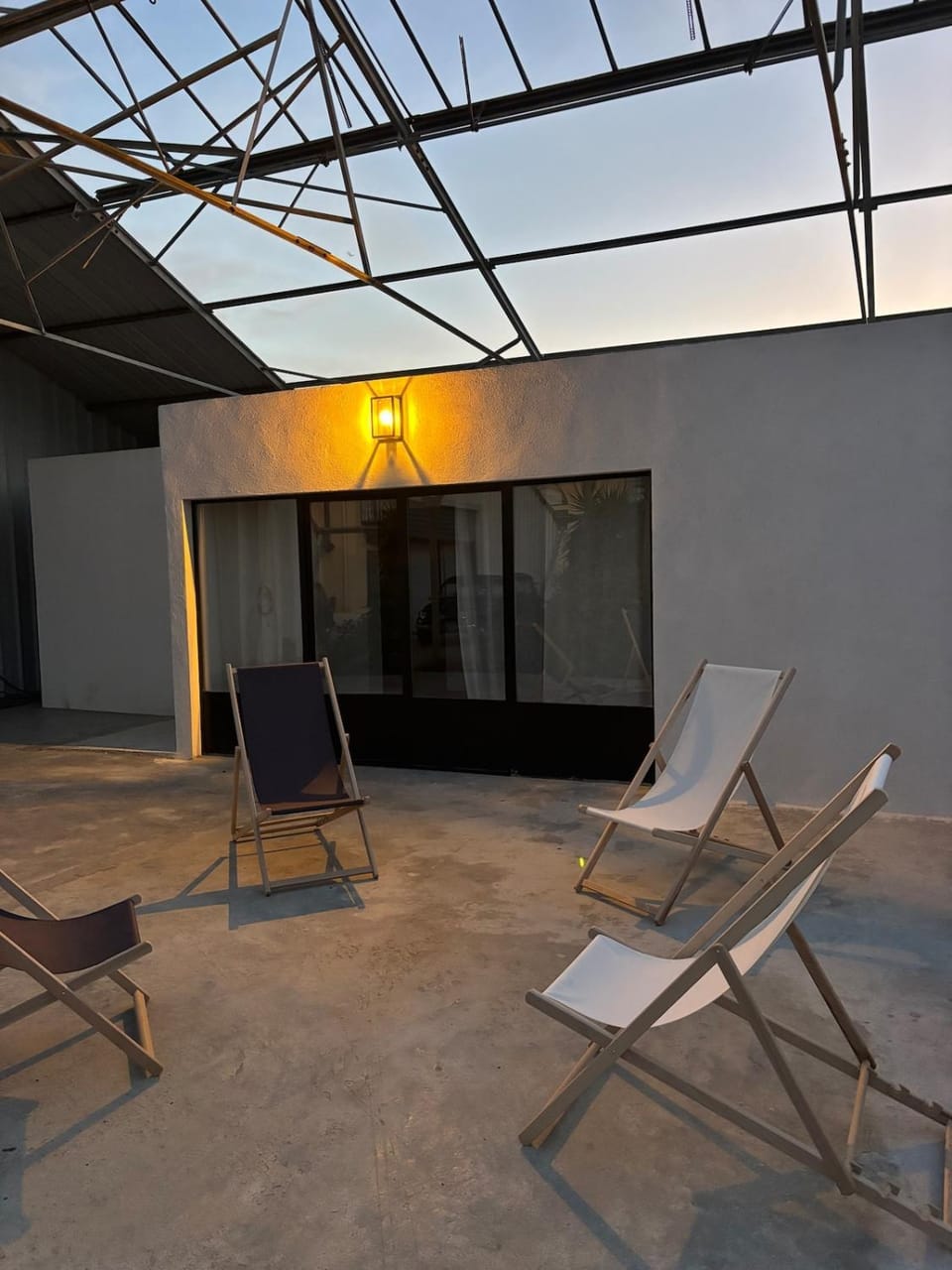 Patio, Balcony/Terrace, Sunset