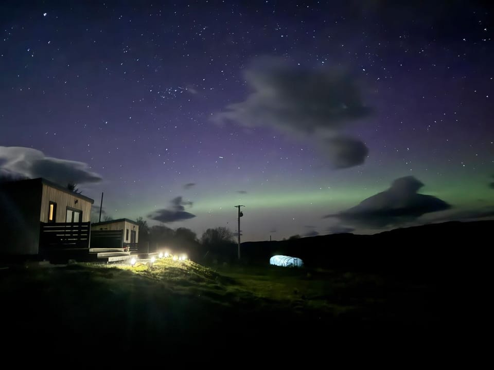 Property building, Night, Natural landscape, View (from property/room), View (from property/room)