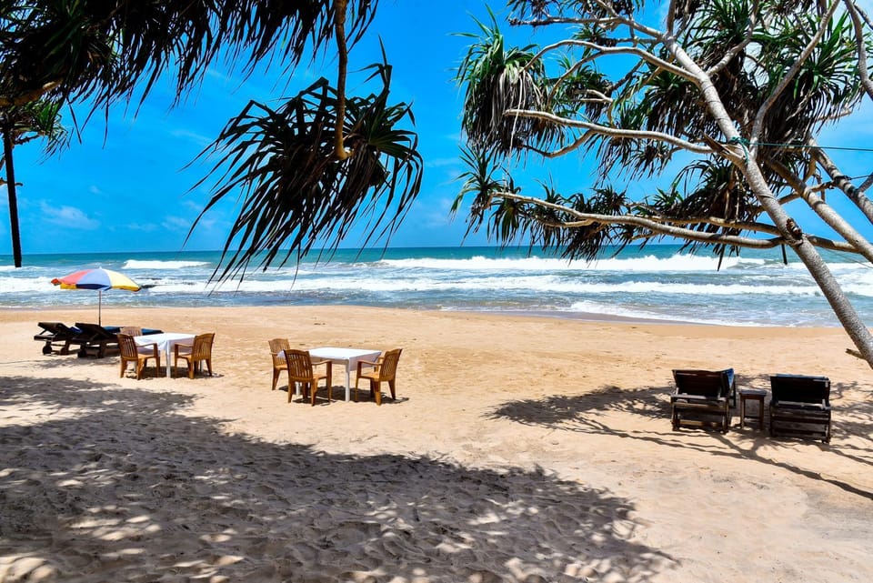 Beach, sunbed