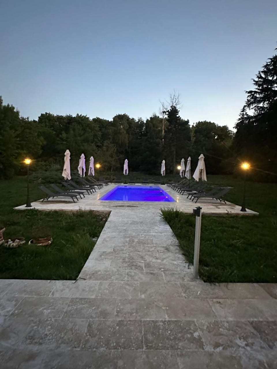 Garden, Pool view