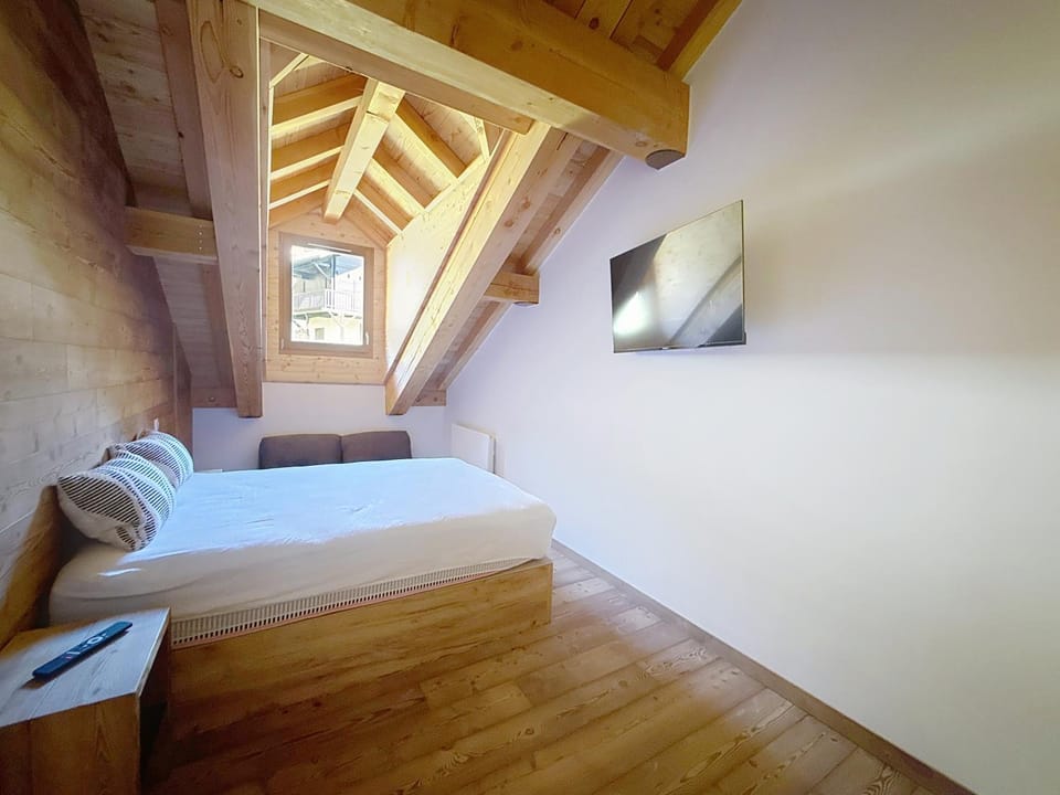 La Tanière du Dusse - Duplex neuf 6 p face télémix Chalmettes Apartment in Montgenèvre