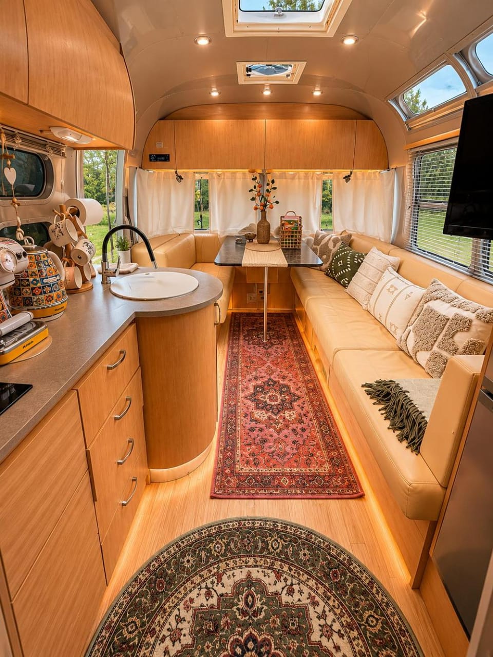 TV and multimedia, Kitchen or kitchenette, Living room, Seating area, Dining area, oven, stove
