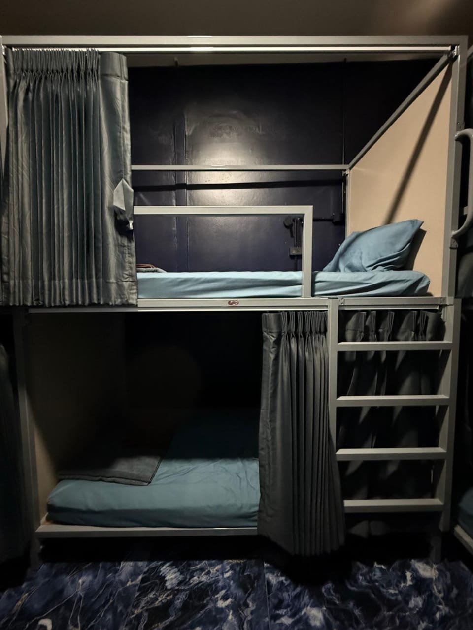 Photo of the whole room, bunk bed