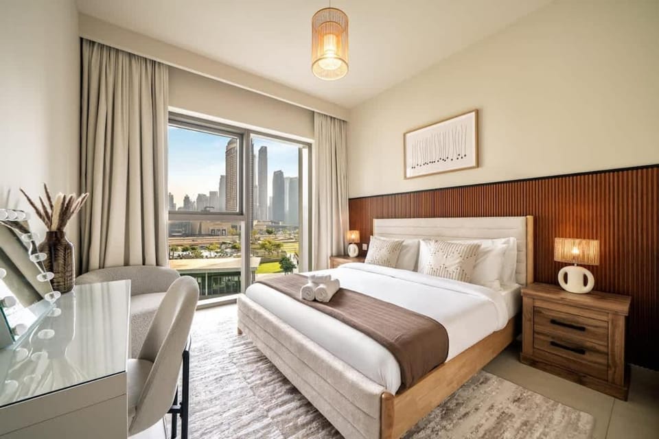 2BR Gem with Burj Khalifa View and Dubai Mall Access Apartment in Dubai