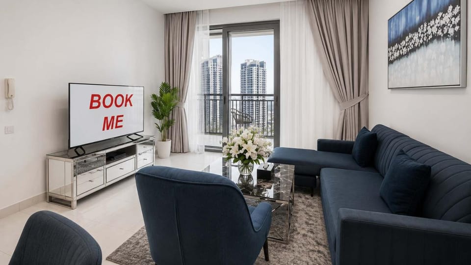 Free housekeeping visits during your stay - StayShort - Creek Harbour sleeps 2 in a Great Location Apartment in Dubai