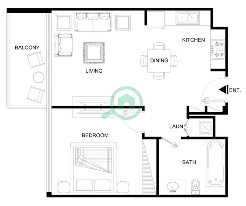 Free housekeeping visits during your stay - StayShort - Creek Harbour sleeps 2 in a Great Location Apartment in Dubai