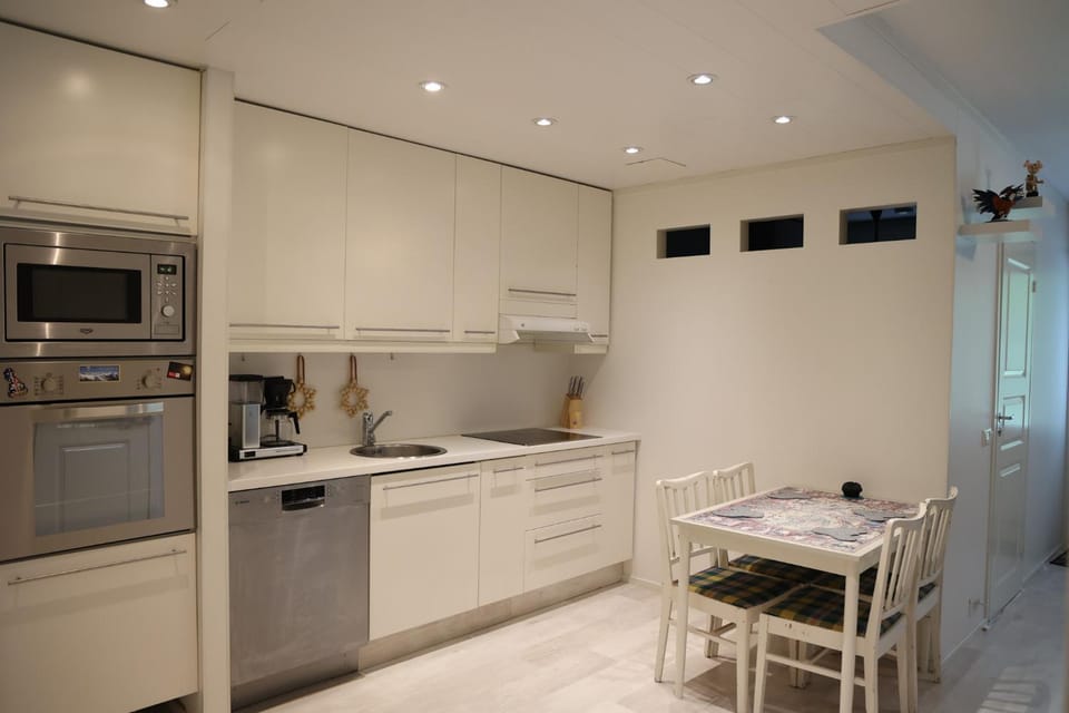 Kitchen or kitchenette, Dining area, oven, stove