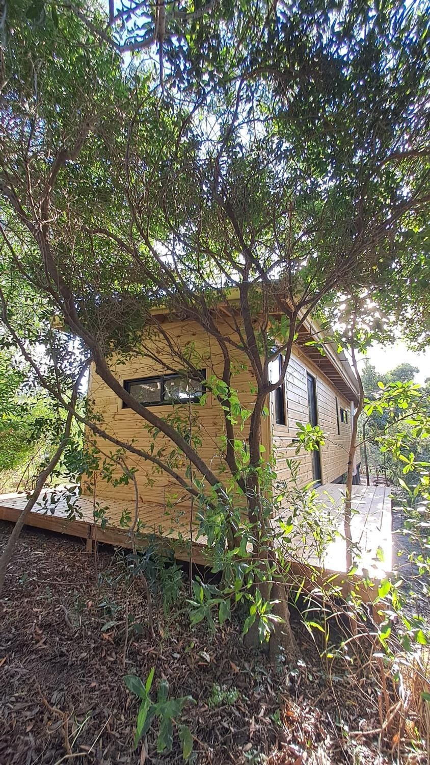 Property building, Garden view