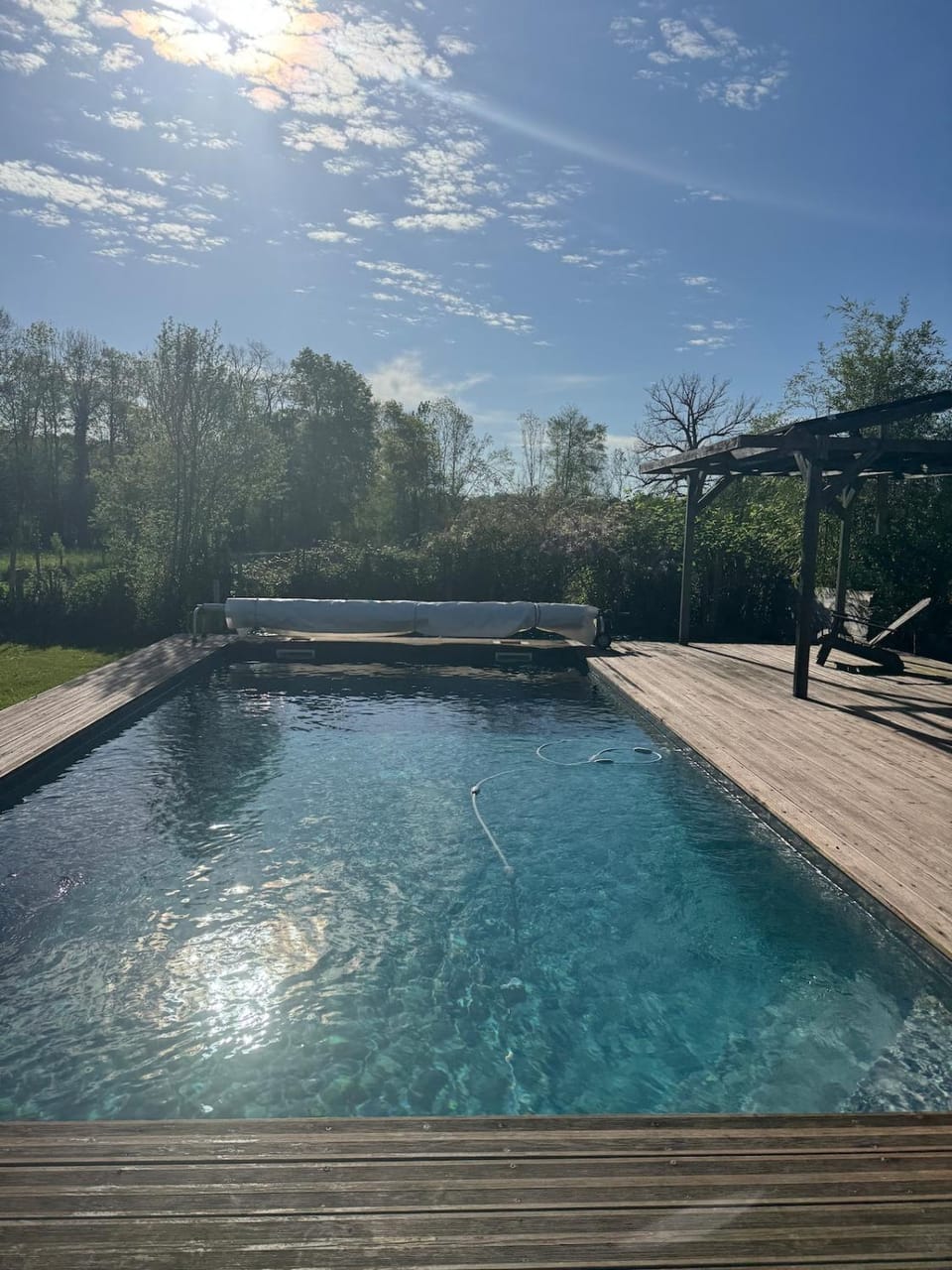 Natural landscape, Mountain view, Swimming pool, sunbed