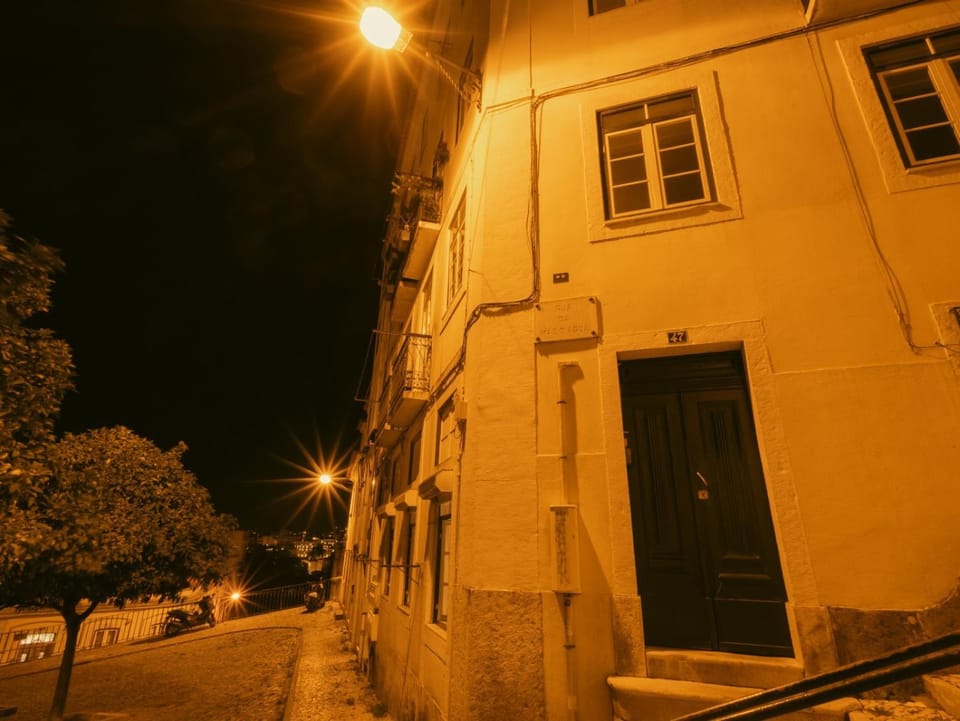 Property building, Facade/entrance, Night