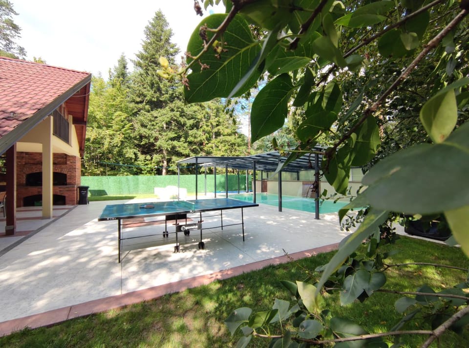 Patio, Day, Table tennis, Pool view, Swimming pool
