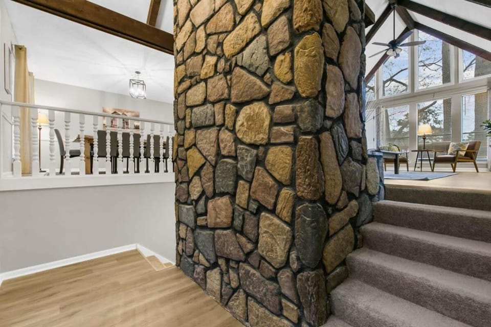 Facade/entrance, Living room, Decorative detail