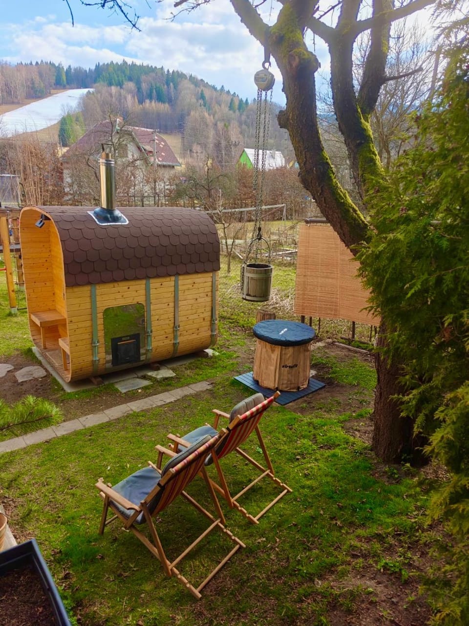 Garden, Sauna