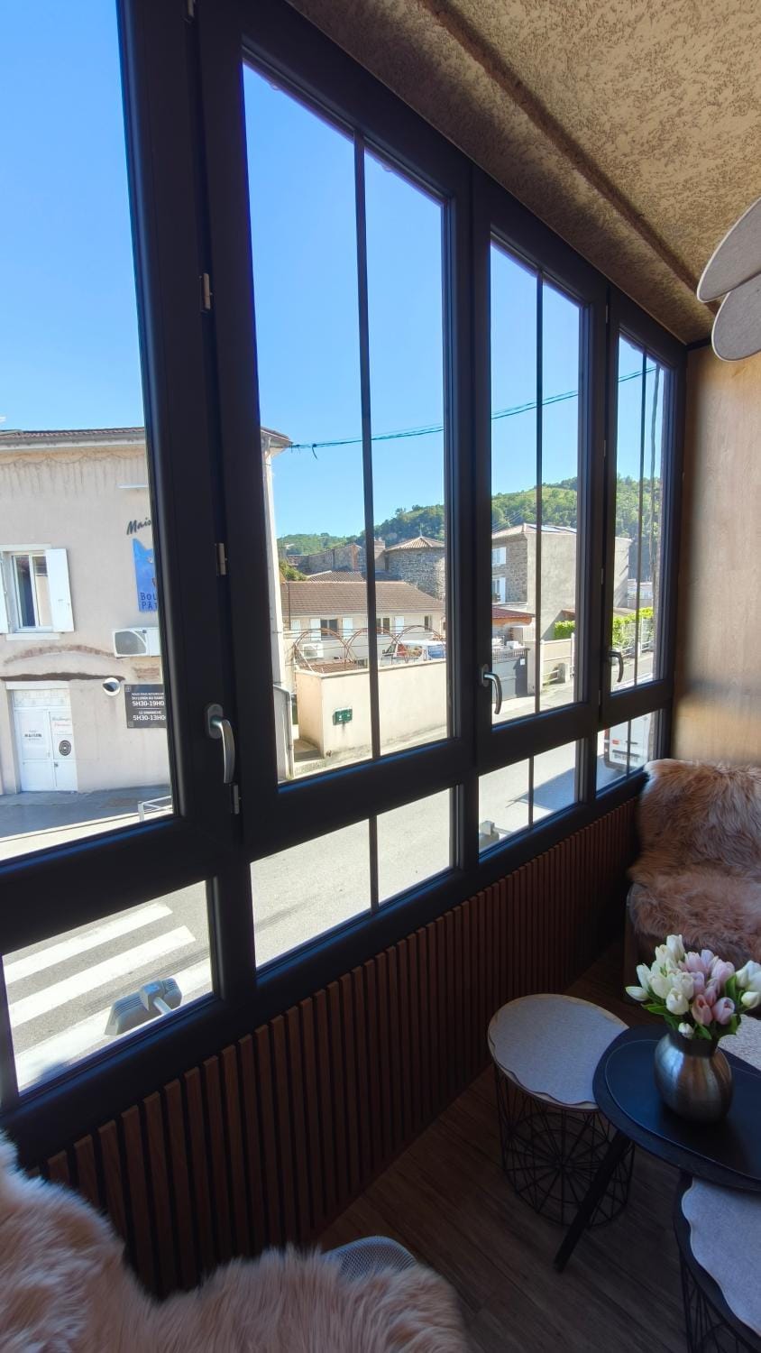 La terrasse d Heidi via rhôna Vacation rental in Auvergne-Rhône-Alpes