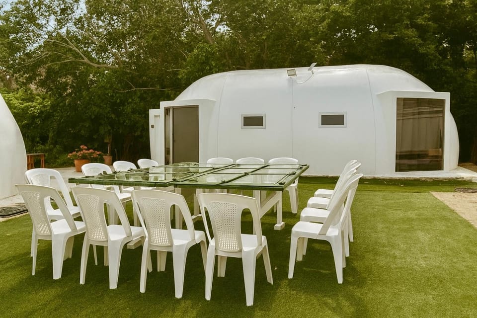 Patio, Day, Garden, Dining area
