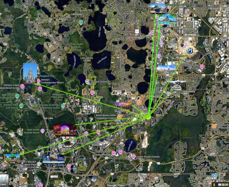 Central Location to all Parks and Convention center Apartment in Orlando