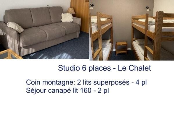 Le Chalet - Piscine - Studio pour 6 Personnes MAE-4943 Apartment in Nouvelle-Aquitaine