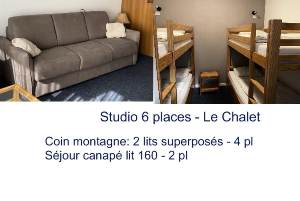 Le Chalet - Piscine - Studio pour 6 Personnes MAE-4943 Apartment in Nouvelle-Aquitaine