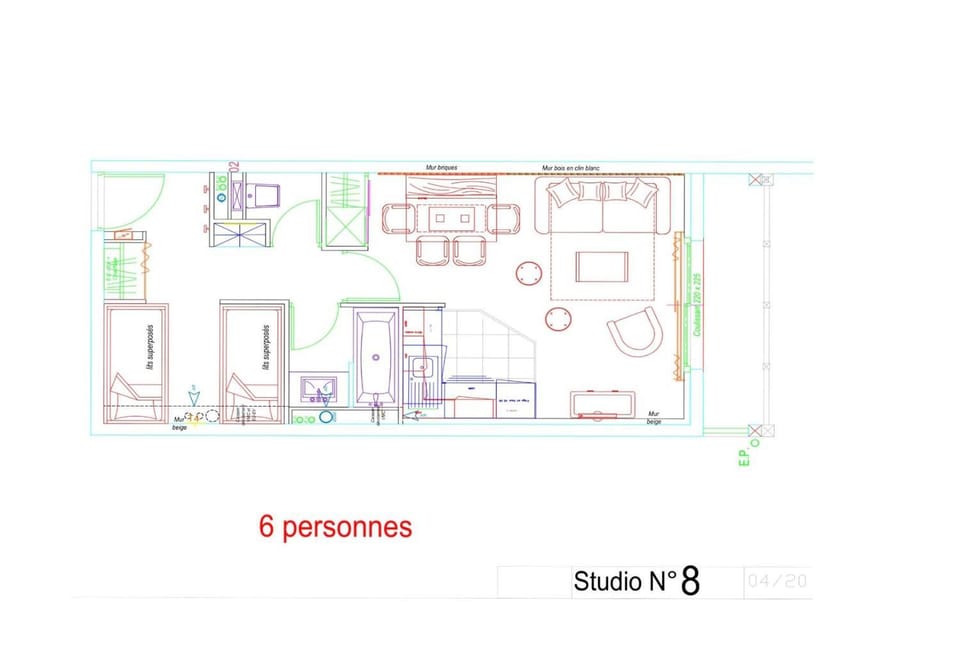 Résidence Le Portillo - Piscine - Studio pour 6 Personnes MAE-5233 Apartment in Nouvelle-Aquitaine
