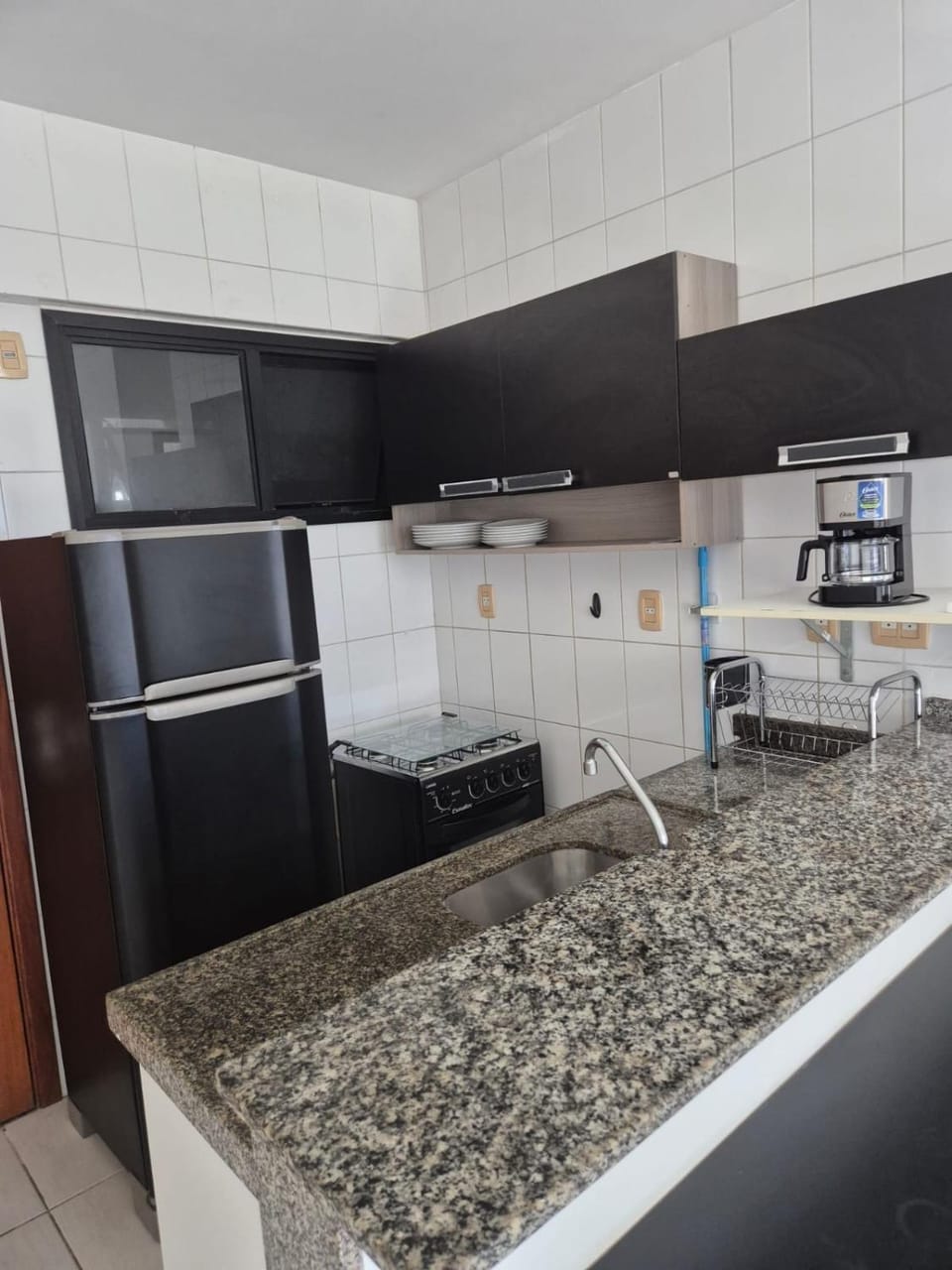 Communal kitchen, stove