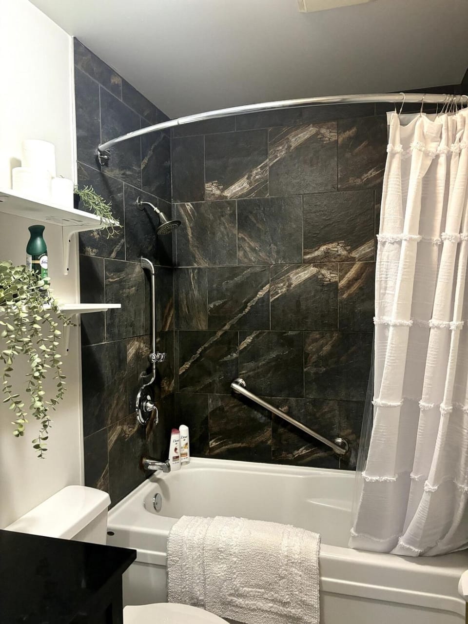 Shower, Bathroom, Bath, towels