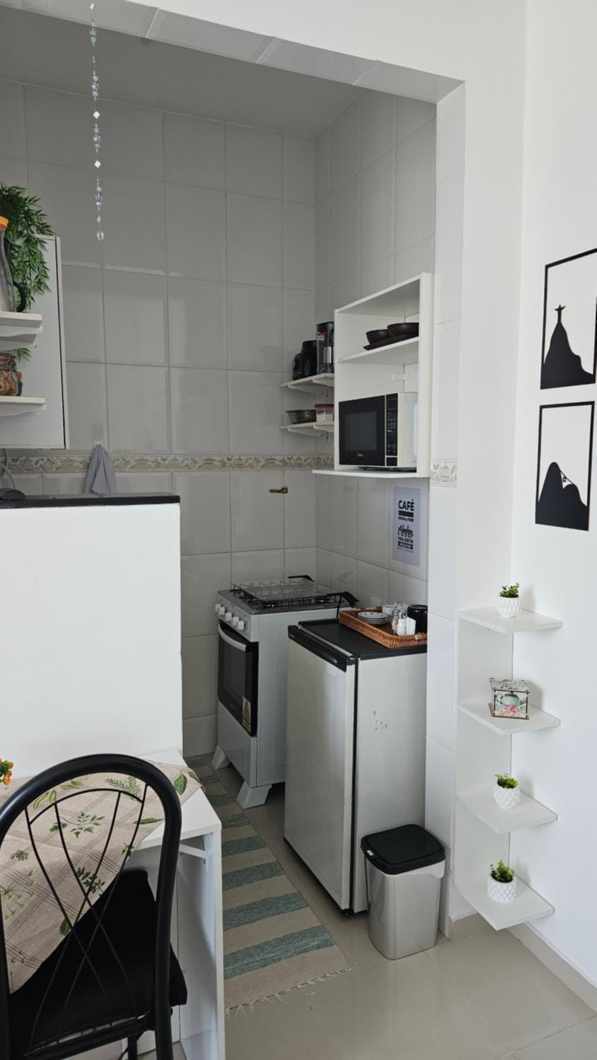 Beautiful Studio with View of Sugarloaf Mountain Apartment in Santa Teresa