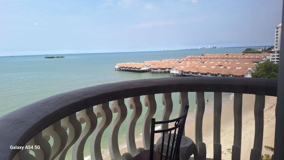 View (from property/room), Balcony/Terrace, Beach, Sea view