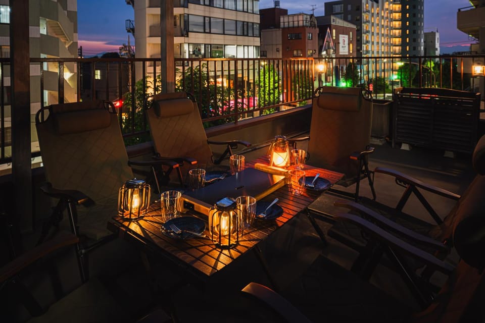 Night, View (from property/room), Balcony/Terrace, Balcony/Terrace, City view