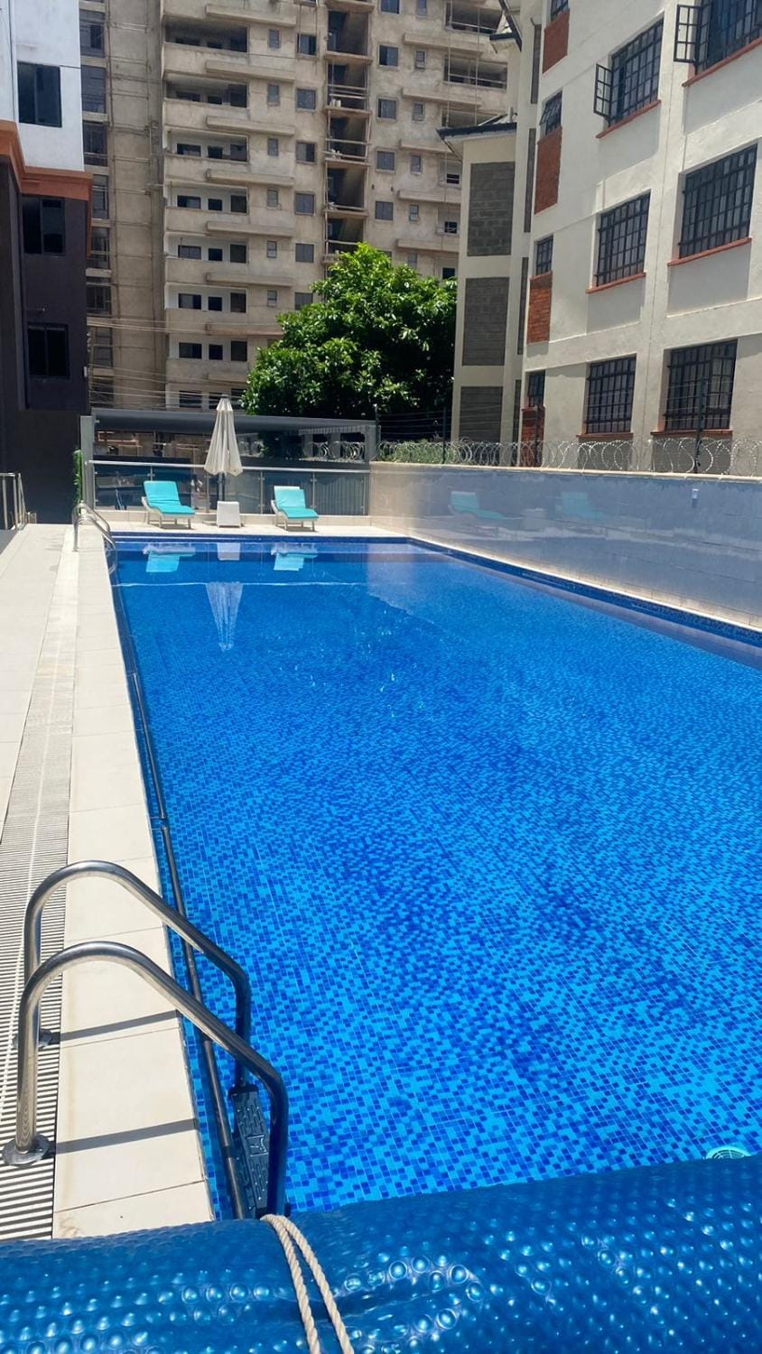 lovely one bedroom apartment with heated swimming pool fully equipped gym ample parking space and relaxing rooftop with breathtaking views Apartment in Nairobi