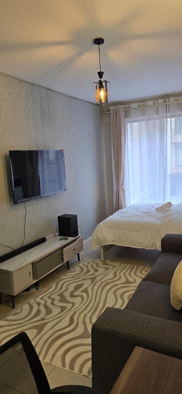Modern Coral Bells Studio WiFi Pool Gym Bed and Breakfast in Nairobi