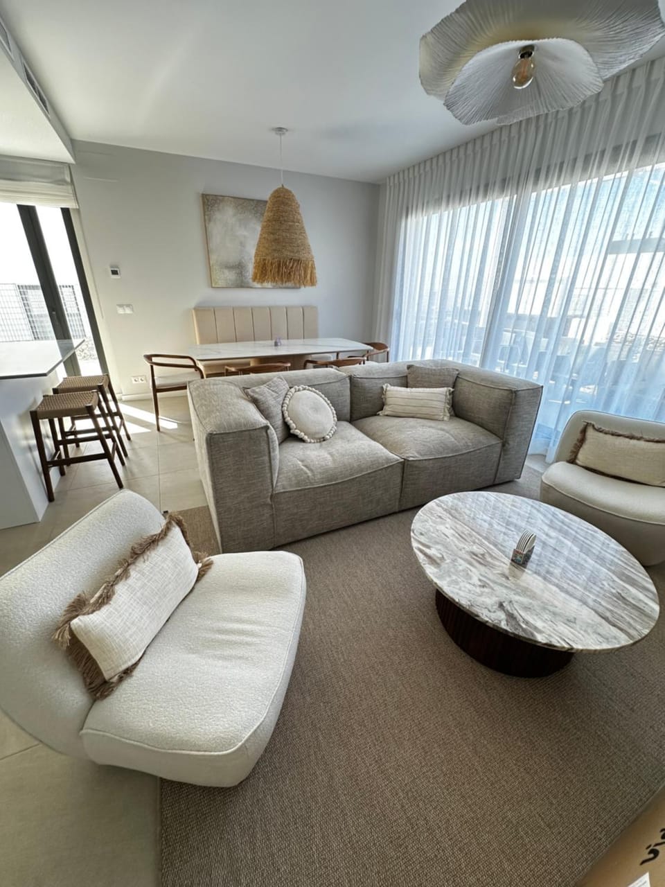 Living room, Dining area