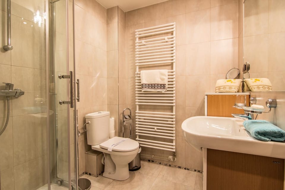 Shower, Toilet, Bathroom, Photo of the whole room