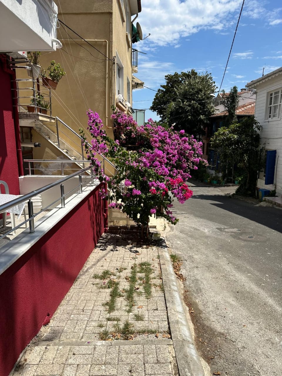 Quiet street view