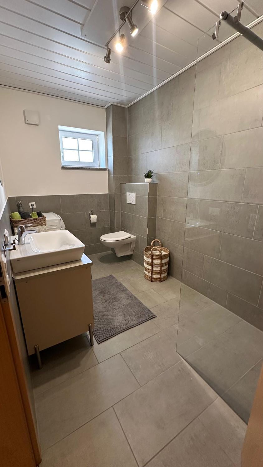Shower, Toilet, Bathroom, towels