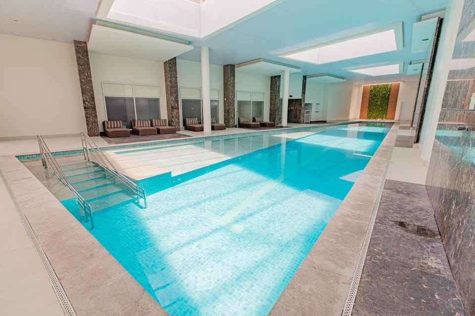 Pool view, sunbed