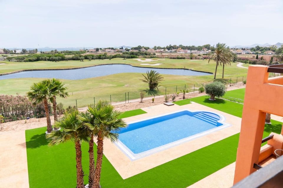 Golfcourse, Pool view, Sea view, Swimming pool, Public Bath