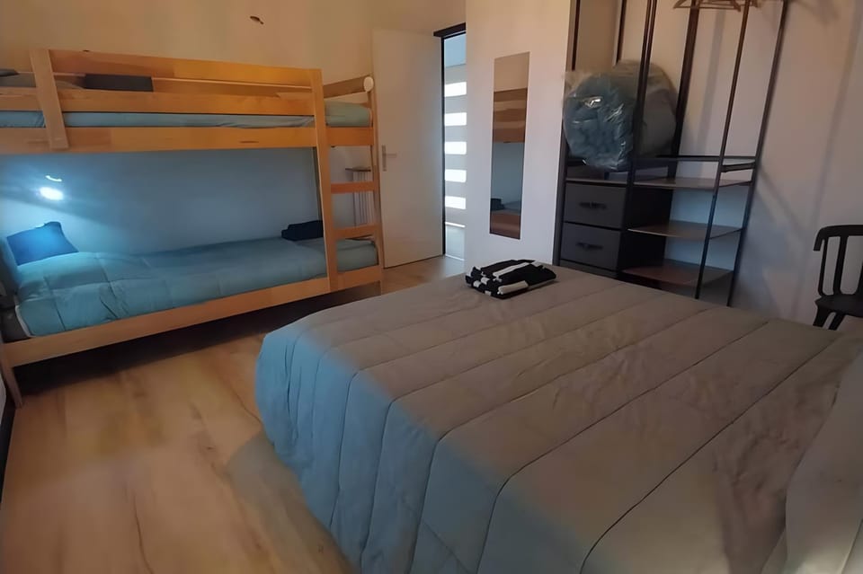 Property building, Living room, Bedroom