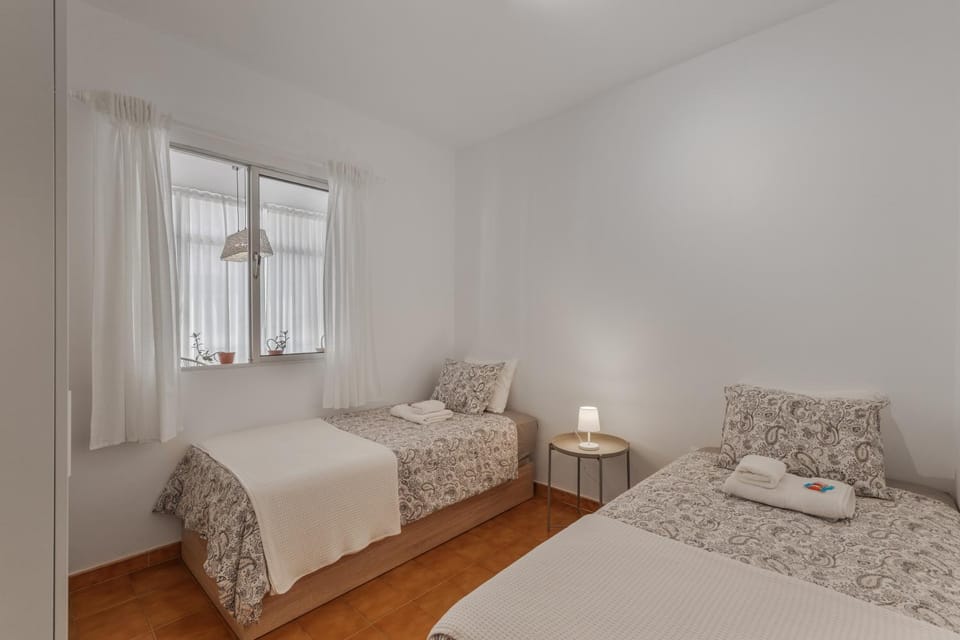 Property building, Living room, Bedroom