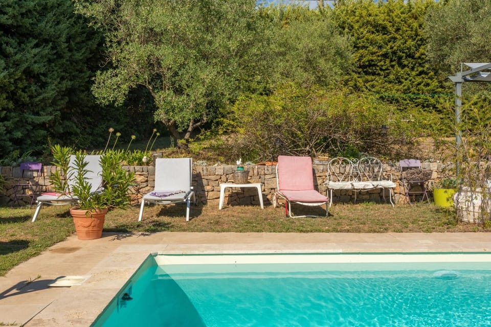 Property building, Living room, Swimming pool