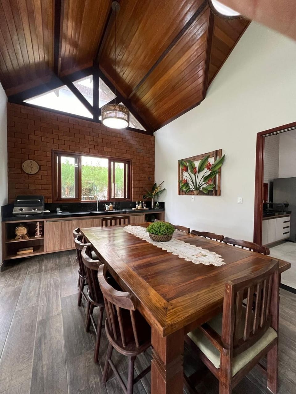 BBQ facilities, Lounge or bar, Dining area