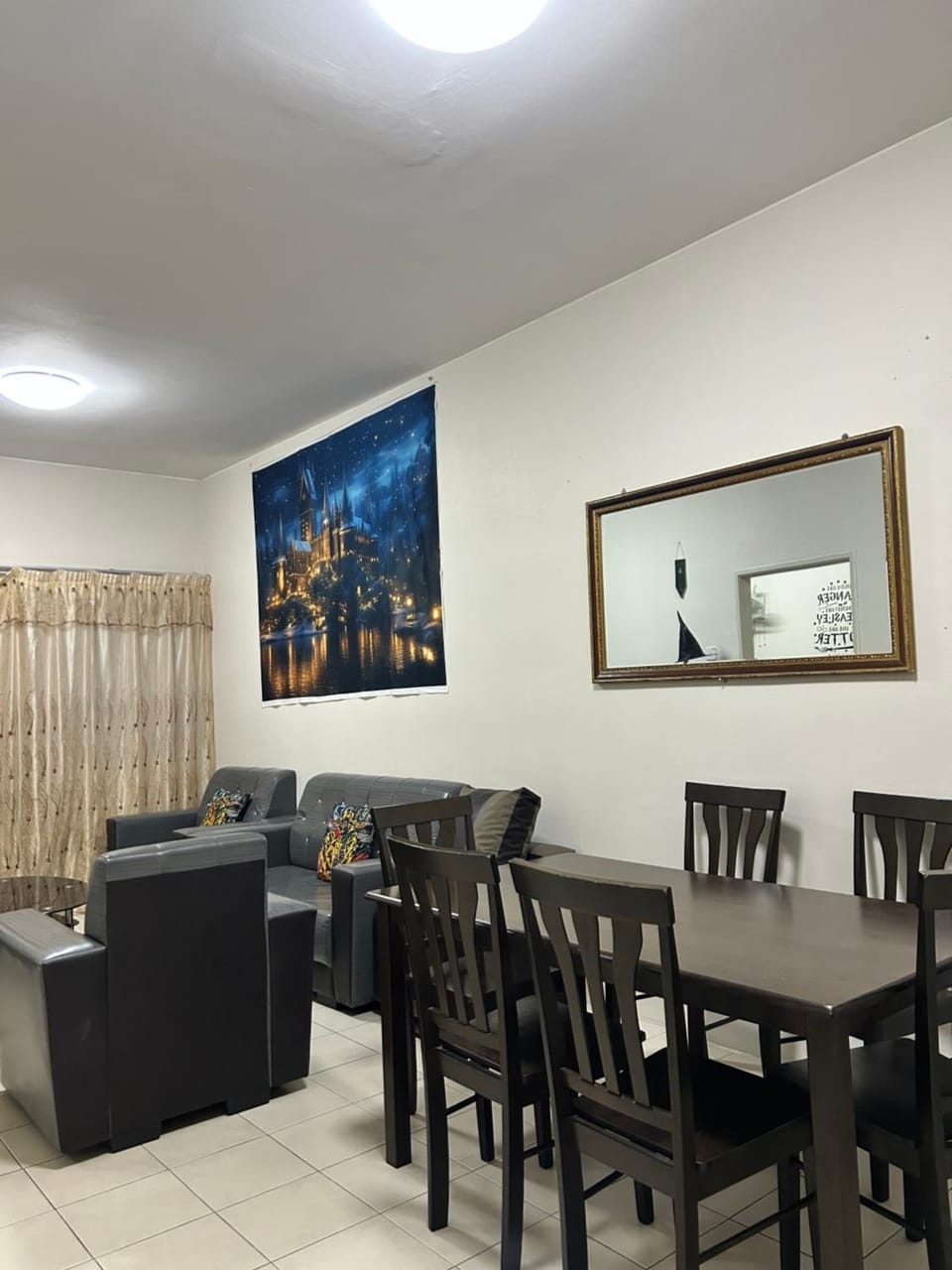 Living room, Dining area