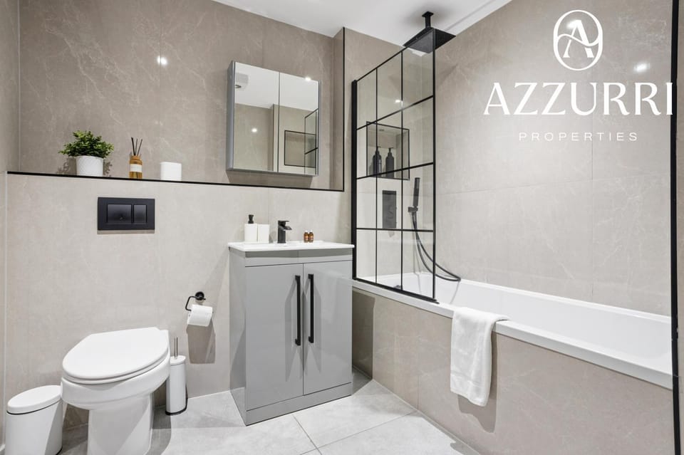 Shower, Toilet, Bathroom, Text overlay, Bath, towels