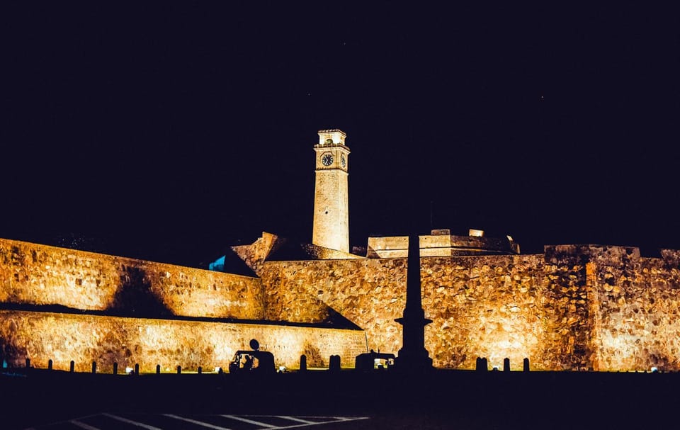 Nearby landmark, Night, Landmark view