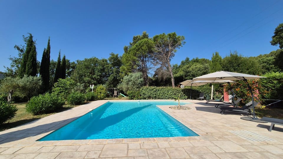 Garden, Pool view, Swimming pool, sunbed