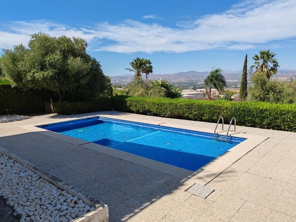 Spring, Day, Natural landscape, Mountain view, Pool view, Swimming pool