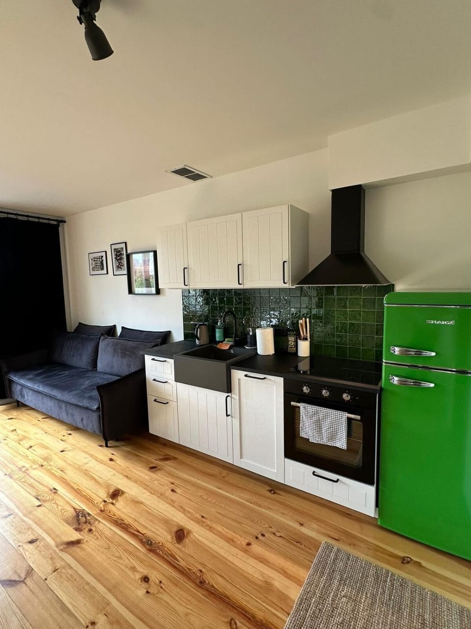 Coffee/tea facilities, Kitchen or kitchenette, Living room, dishwasher, oven, stove