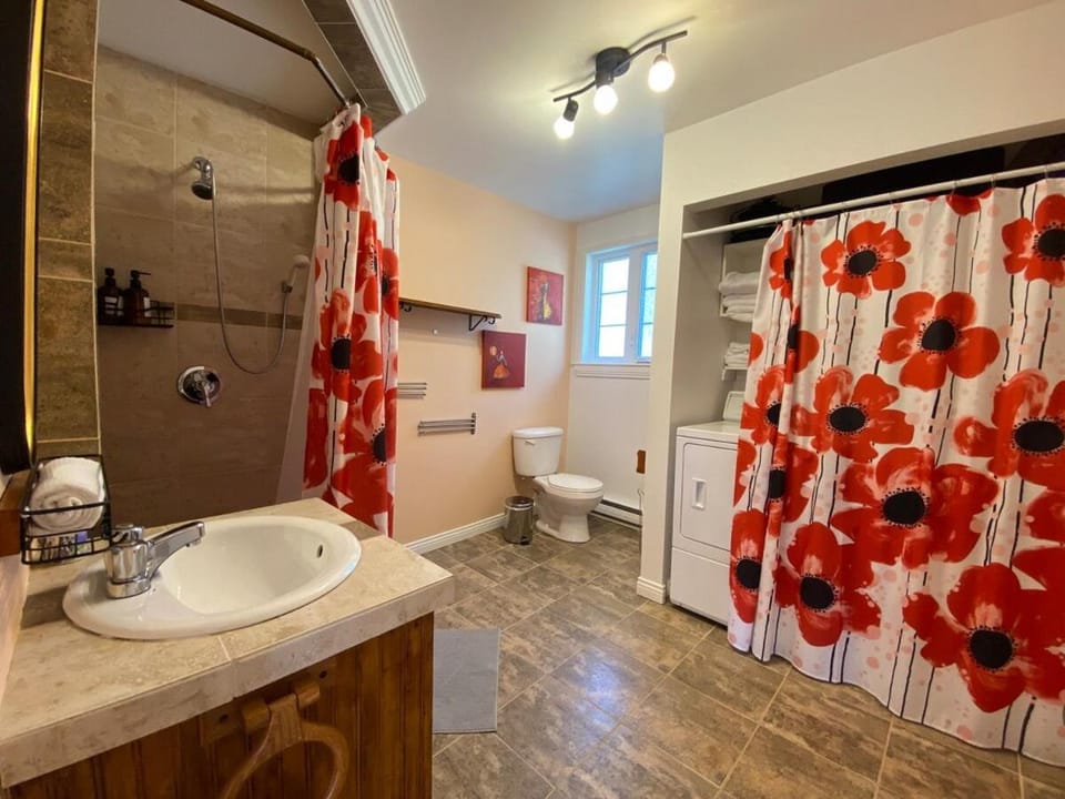 Shower, Toilet, Bathroom, towels