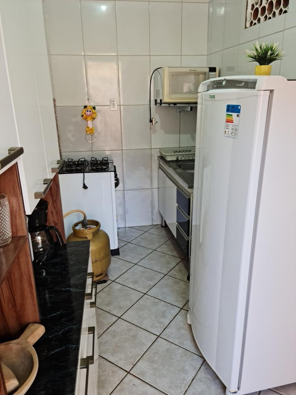 Kitchen or kitchenette, oven, stove