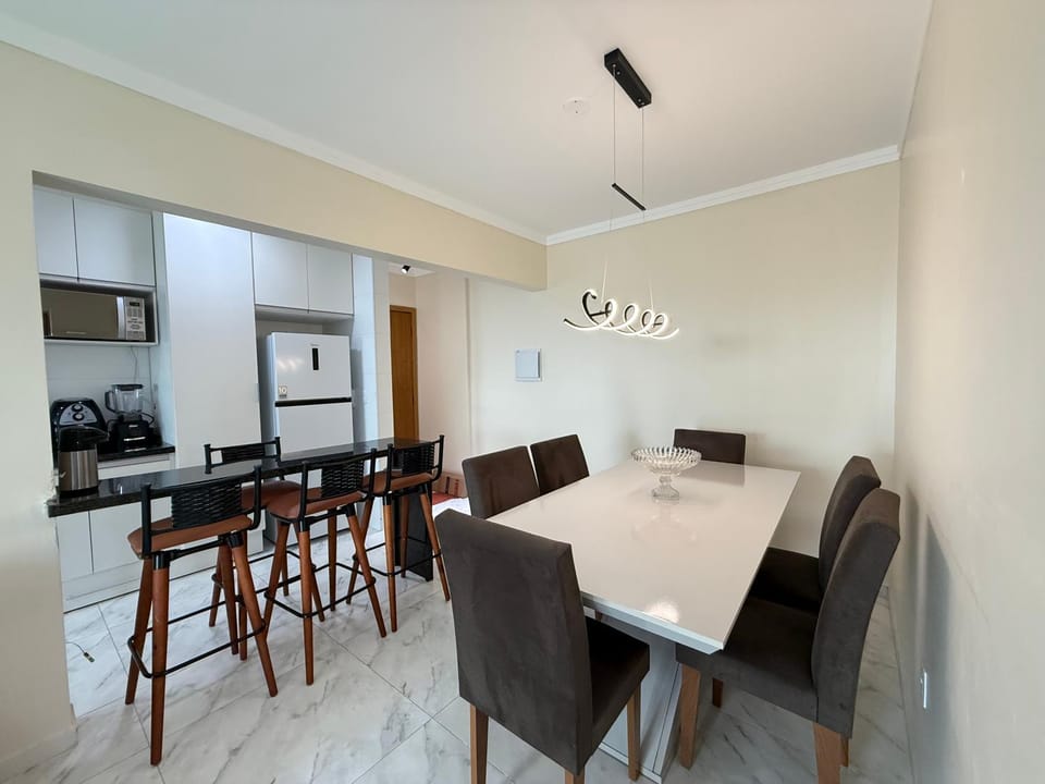 Lindo Apartamento vista mar, 2 dormitórios com suite, próximo a prefeitura praia grande Apartment in State of São Paulo